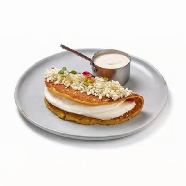 Cheese Cachapas.